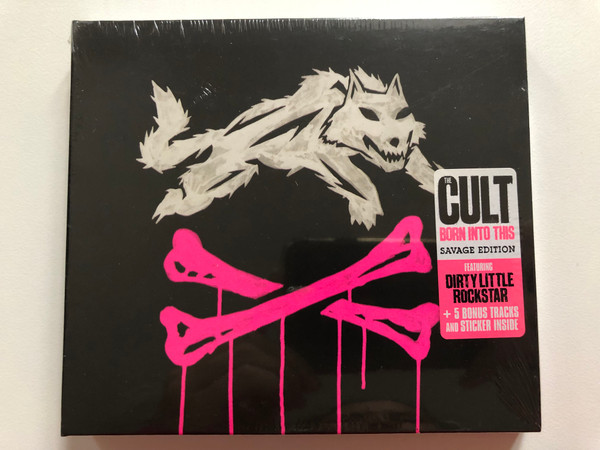 The Cult – Born Into This / Savage Edition / Featuring Dirty Little Rockstar + 5 Bonus Tracks And Sticker Inside / Roadrunner Records Audio CD / 016861797157