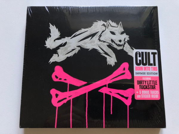 The Cult – Born Into This / Savage Edition / Featuring Dirty Little Rockstar + 5 Bonus Tracks And Sticker Inside / Roadrunner Records Audio CD / 016861797157