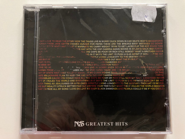Nas – Greatest Hits / Columbia Audio CD 2007 / 88697 19412 2