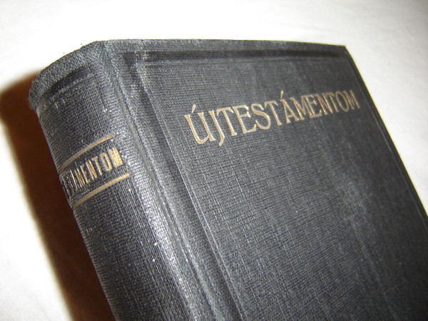 Hungarian New Testament / ÚJTESTÁMENTOM vagyis Újszövetség 1929 Print