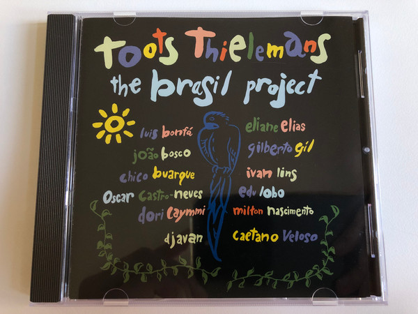 Toots Thielemans - The Brasil Project / Luis Bonfá, João Bosco, Chico Buarque, Oscar Castro-Neves, Dori Caymmi, Djavan, Eliane Elias, Gilberto Gil, Ivan Lins, Edu Lobo, Milton Nascimento / Private Music Audio CD 1992 / 01005 82101 2