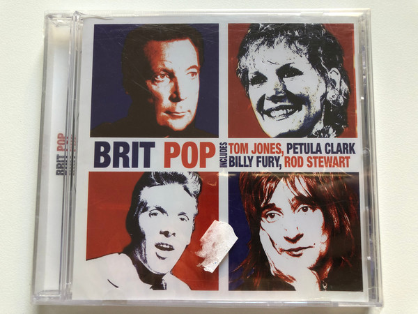 Brit Pop / Includes Tom Jones, Petula Clark, Billy Fury, Rod Stewart / Going For A Song Audio CD / GFS536
