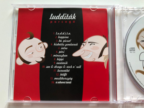 Ludditák – Porcogó / Playground Records Audio CD 2005 / PRL-102