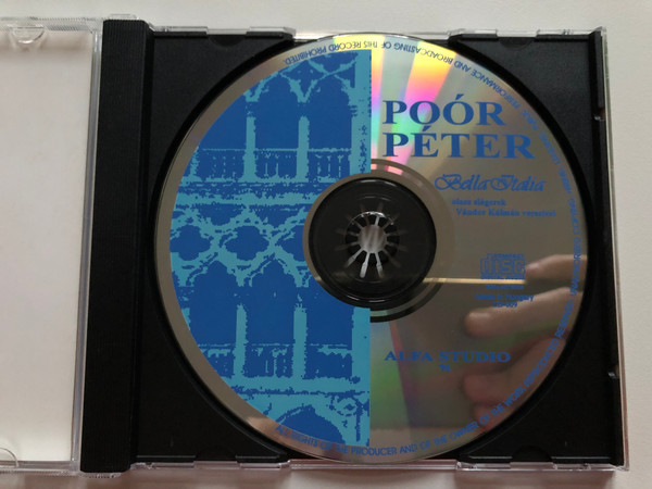 Poor Peter - Bella Italia - olasz slagerek Vandor Kalman verseivel / Alfa Studio Audio CD / CD 008