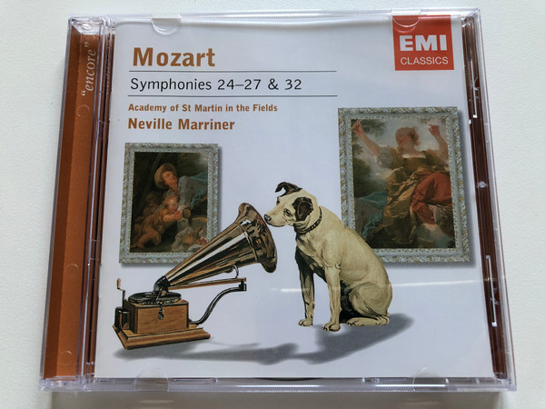 Mozart - Symphonies 24-27 & 32 / Academy of St Martin in the Fields, Neville Marriner / EMI Classics Audio CD 2005 Stereo / 724358642124