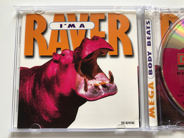 I'm A Raver / 2 Unlimited - Spread Your Love, Hymn - Music Instructor, I'm A Raver - Lipstick, All Right - Double Vision, Smiling - T-Spoon / Disky Audio CD 1997 / DC 874742