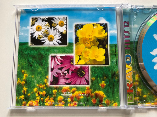 Bravo Hits 12 / Modern Talking - You're Not Alone, Roxette - Wish I Could Fly, Vengaboys - Boom, Boom, Boom, Five - Until The Time The Time Is Through, Robbie Williams - No Regrets / EMI Quint Audio CD 1999 / 520560 2