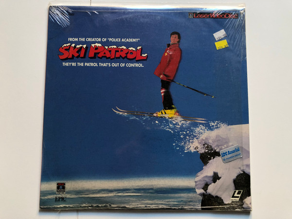 Ski Patrol Laserdisc LD Laser Disc Movie 1990 Roger Rose Martin Mull  Laser Disc CD Video (044396590868