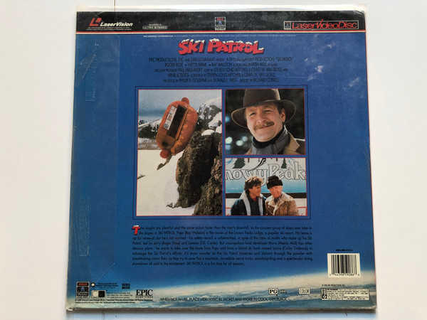 Ski Patrol Laserdisc LD Laser Disc Movie 1990 Roger Rose Martin Mull  Laser Disc CD Video (044396590868