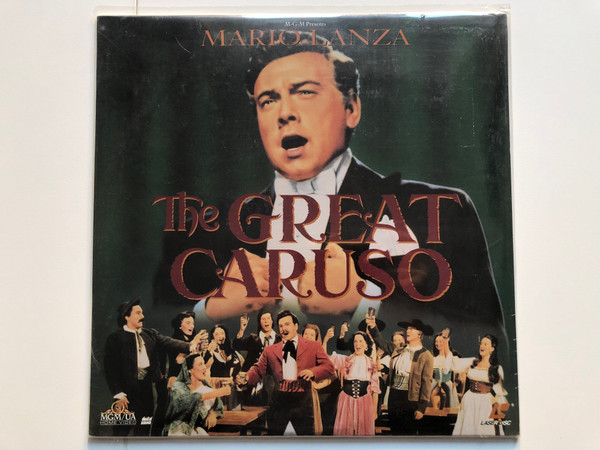 The Great Caruso - Richard Thorpe  Mario Lanza, Ann Blyth  Laserdisc CD Video 1993 (027616006769