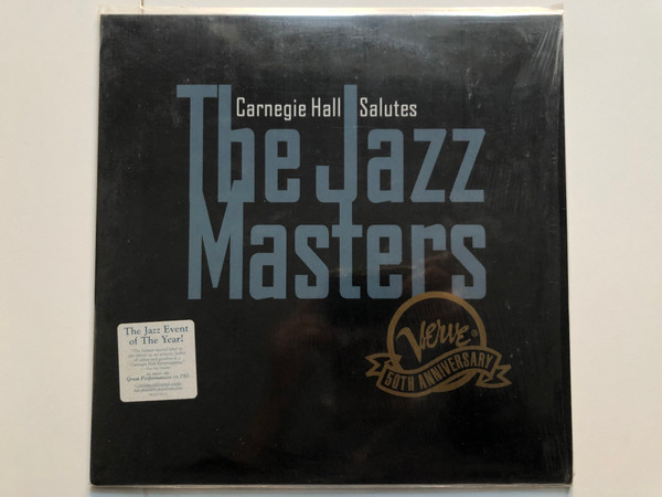 The Carnegie Hall Jazz Band – The Carnegie Hall Salutes The Jazz Masters / Laserdisc CD Video 1994 (780063173510)
