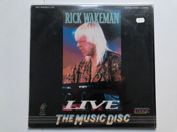 Rick Wakeman – Rick Wakeman Live  LaerDisc CD Video 1991 (014381857665
