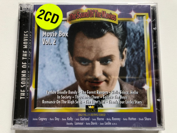 The Sound Of The Movies - Movie Box Vol.2 / Yankee Doodle Dandy, The Forest Rangers, Hello Frisco, Hello, In Society, Thousand Cheer, Follow The Boys, Romance On The High Seas, The Fleet's In, Thank Your Lucky Star / History 2x Audio CD / 20.3114-HI