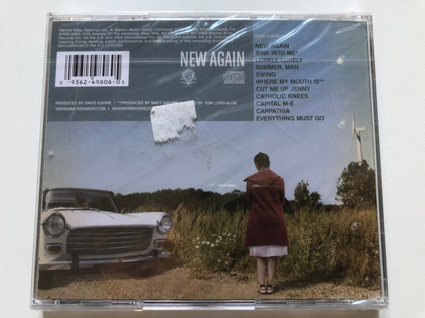 Taking Back Sunday – New Again / Featuring ''Sink Into Me'' / Warner Bros. Records Audio CD 2009 / 9362-49806-0