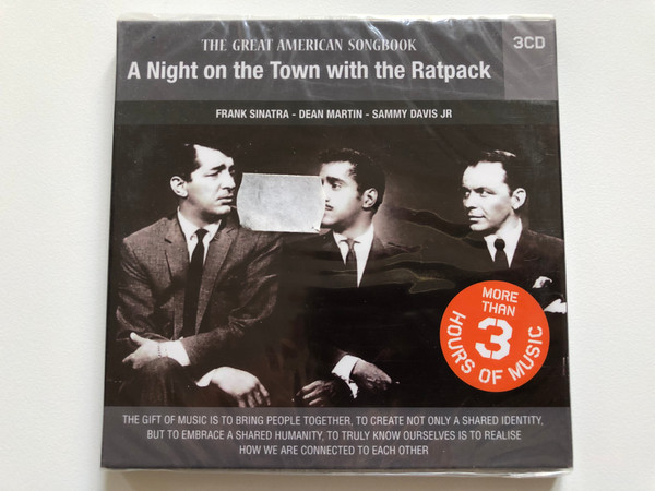 The Great American Songbook - A Night On the Town with the Ratpack - Frank Sinatra, Dean Martin, Sammy Davis Jr / More Than 3 Hours Of Music / LMM 3x Audio CD 2009 / 9030482