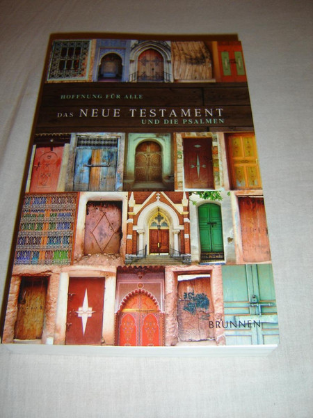 German New Testament and Psalms / Hope for All DOORS / Das Neue Testament und die Psalmen