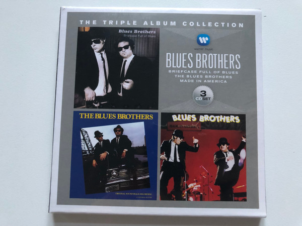 Blues Brothers – The Triple Album Collection / Briefcase Full Of Blues, The Blues Brothers, Made In America / Warner Music 3x Audio CD 2013, Box Set / 8122796674