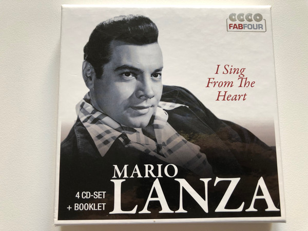 Mario Lanza - I Sing From The Heart / 4 CD-Set + Booklet / Membran Music 4x Audio CD, Box Set, Mono, Stereo / 233115