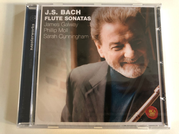 J.S. Bach - Flute Sonatas - James Galway, Phillip Moll, Sarah Cunningham / Sony Music Audio CD 2009 / 88697587372