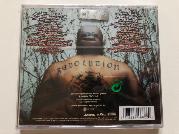 Cee-Lo – ''Cee-Lo Green And His Perfect Imperfections'' / Arista Audio CD 2002 / 07822-14682-2