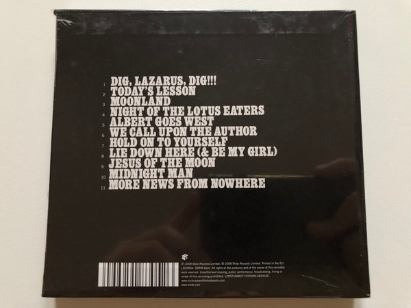 Nick Cave & The Bad Seeds – Dig, Lazarus, Dig!!! / Mute Audio CD 2008, Box Set / LCDSTUMM277