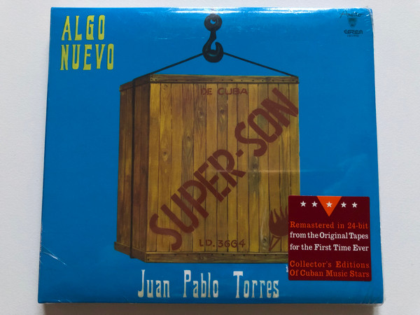 Juan Pablo Torres – Algo Nuevo / Remastered in 24-bit from the Original Tapes for the First Time Ever / Collector's Editions Of Cuban Music Stars / Malanga Music Audio CD 2007 / MM 809