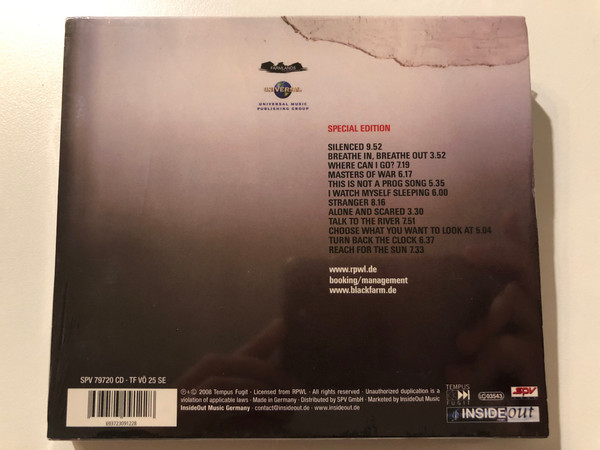 RPWL – The RPWL Experience / Special Edition With 2 Bonus Tracks / Tempus Fugit Audio CD 2008 / SPV 79720 CD
