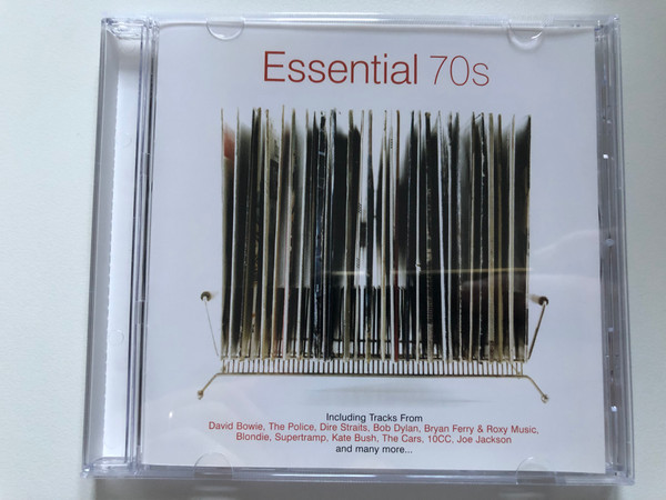 Essential 70s / Including Tracks From David Bowie, The Police, Dire Straits, Bob Dylan, Bryan Ferry & Roxy Music, Blondie,Supertramp, Kate Bush, The Cars, 10cc, Joe Jackson, and many more... / Universal Audio CD 2003 / 06024 980 910-2 (9)