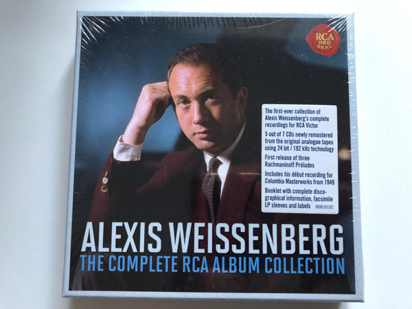 Alexis Weissenberg – The Complete RCA Album Collection / RCA Red Seal 7x Audio CD 2016 / 88985301502