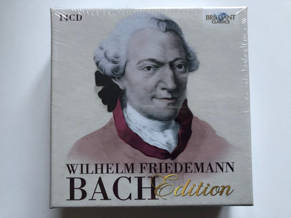 Wilhelm Friedemann - Bach Edition / Brilliant Classics 14x Audio CD 2018 / 95596