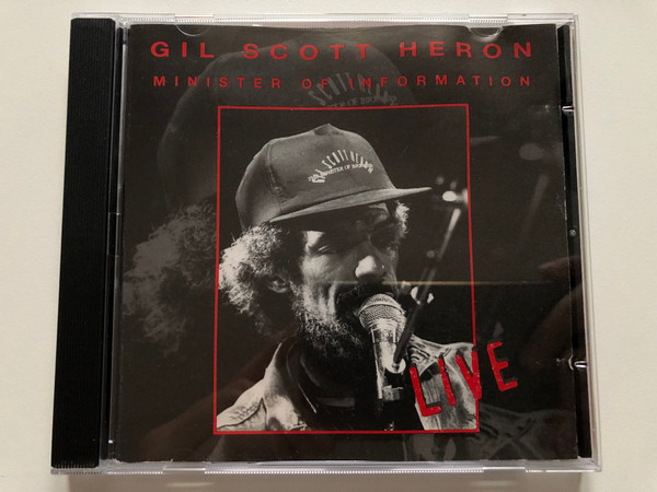 Gil Scott Heron – Minister Of Information - Live  Castle Communications PLC CD Audio 1994 (5017615940329