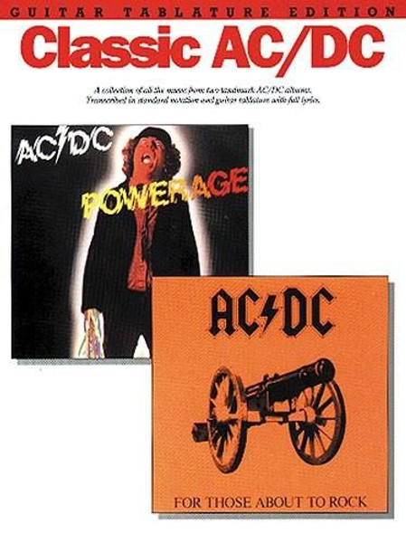 AC/DC: Classic AC/DC, (Guitar Tab, with chord symbols) / Music Sales / 1998