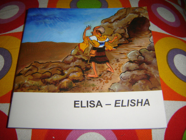 Christian Children's Bible Story Booklet in Indonesian - English / Bilingual Edition / The Story of ELISA - ELISHA