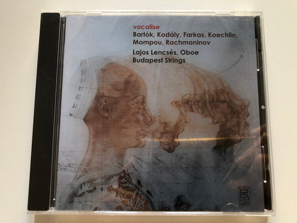 Vocalise - Bartok, Kodaly, Farkas, Koechlin, Mompou, Rachmaninov / Lajos Lencses - oboe, Budapest Strings / Bayer-Records Audio CD Stereo / 100 416