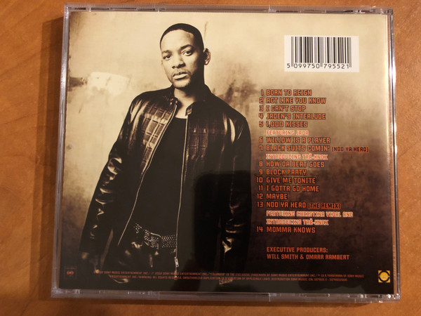 Will Smith – Born To Reign / Introducing Tra-Knox / Columbia Audio CD 2002 / 507955 2