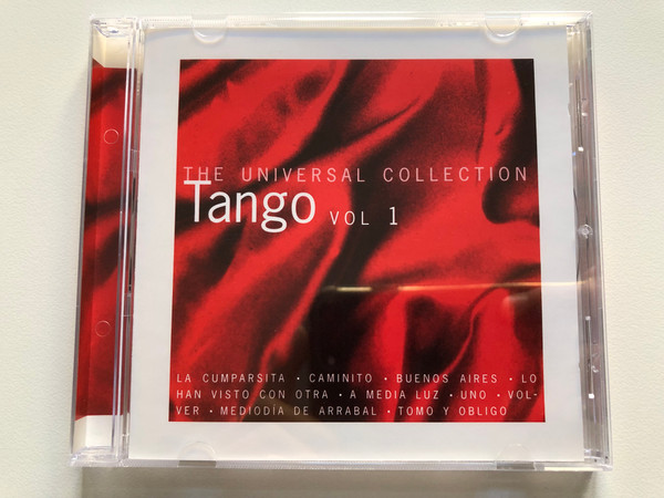 The Universal Collection Tango Vol 1 / La Cumparsita; Caminito; Buenos Aires; Lo Han Visto Con Otra; A Media Luz; Uno; Volver; Mediodia De Arrabal; Tomo Y Obligo / Knife Music Audio CD / 44619