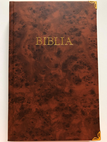 Biblia - Písmo Sväté Starej a Novej zmluvy / Brown Hardcover Slovak Holy Bible / Liptovsky Mikuláš translation / Evanjelický preklad Biblie / Tranoscius 2015 (978-8071404866)