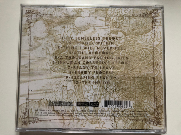 Destinity – The Inside / The Inside is a meticulously crafted and utterly impressive dose of intricate and devastating French Death Metal for the new millennium! / Lifeforce Records Audio CD 2008 / LFR 082-2