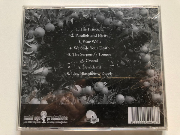 Manatark - Chaos Engine / Metal Age Productions Audio CD 2003 / map046