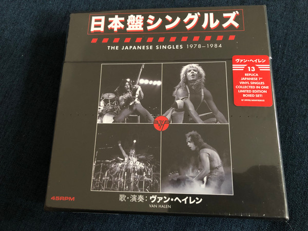 ヴァン・ヘイレン – The Japanese Singles: 1978-1984 / 13 Replica Japanese 7'' Vinyl Singles Collected In One Limited Edition Boxed Set! / Rhino Records 13x LP 2019, Box Set / R7 599783