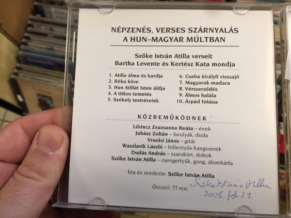 Szőke István Atilla - Hun-Magyar Multunk Meset Mond / Audio CD