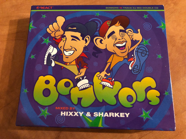 Bonkers - Hixxy & Sharkey / React 2x Audio CD 1996 / REACT CD83 