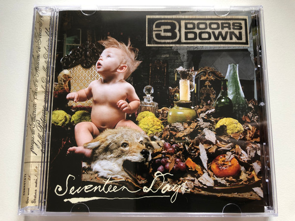 3 Doors Down – Seventeen Days / Republic Records Audio CD 2005 / 0602498801208