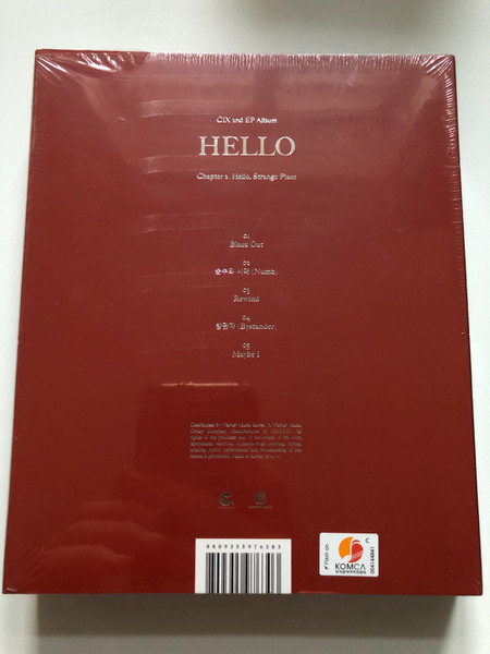 CIX – Hello Chapter 2: Hello, Strange Place / C9 Entertainment Audio CD 2019 / VDCD-6798
