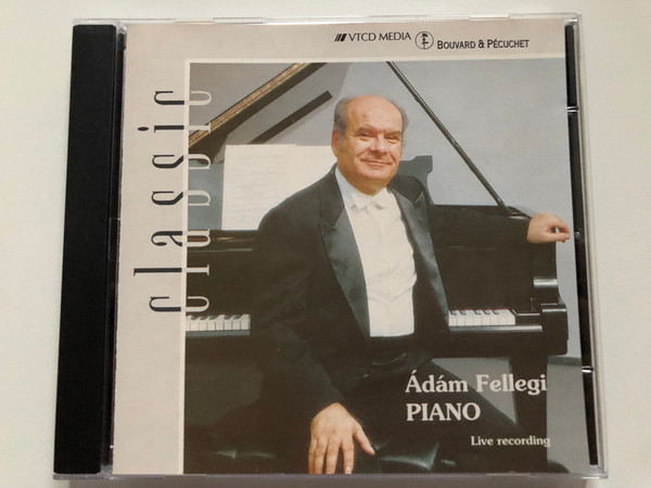 Ádám Fellegi – Piano / Live Recording / VTCD Media Audio CD 1994 / VBP 022