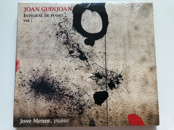 Joan Guinjoan - Integral De Piano - Vol. 1 / José Menor - piano / Columna Musica Audio CD 2010 / ICM0222