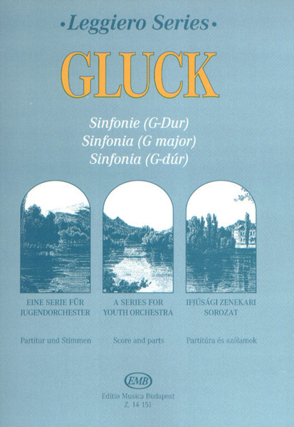 Gluck, Christoph Willibald: Sinfonia (G major) / score and parts / Edited by Darvas Gábor / Editio Musica Budapest Zeneműkiadó / 1997 / Közreadta Darvas Gábor