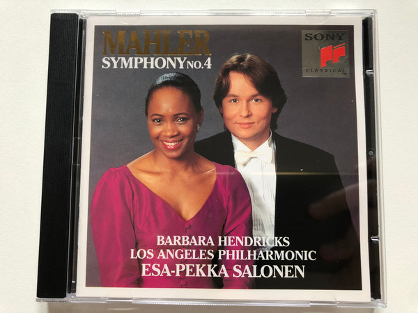 Mahler - Symphony No. 4 / Barbara Hendricks, Los Angeles Philharmonic, Esa-Pekka Salonen / Sony Classical Audio CD 1992 / SK 48 380