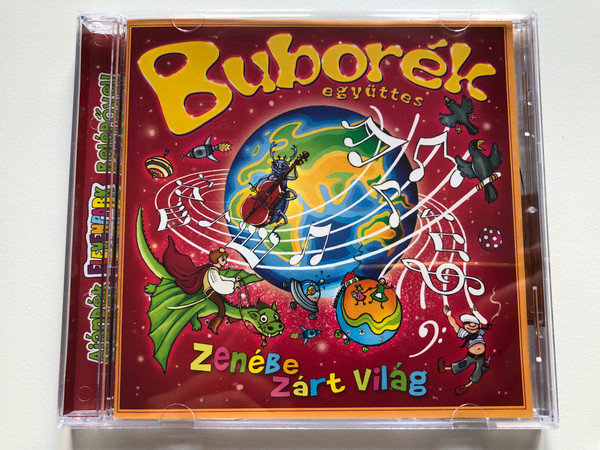 Buborek egyuttes - Zenebe Zart Vilag / EMI Audio CD 2011 / 098214 2