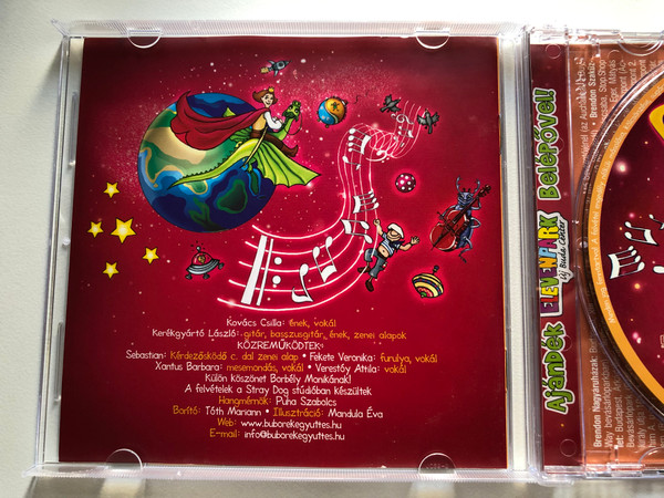 Buborek egyuttes - Zenebe Zart Vilag / EMI Audio CD 2011 / 098214 2